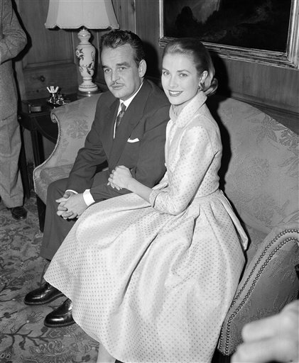 Prince Rainier, Grace Kelly